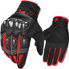 Leather Motorbike Gloves SS-403 by Sambly sports showcasing its sleek design