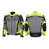 Comprehensive Front and Back Views of the Textile Jacket SS-532 by Sambly Sports