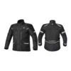 Comprehensive Front and Back Views of the Textile Jacket SS-530 by Sambly Sports