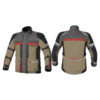 Comprehensive Front and Back Views of the Textile Jacket SS-542 by Sambly Sports