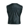 A Comprehensive Display of Back Side of Our Leather Vest SS-201