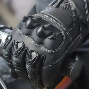Leather Motorbike Gloves SS-406