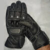 Leather Motorbike Gloves SS-406 Pair - Left and Right Hand Motorcycle Gear