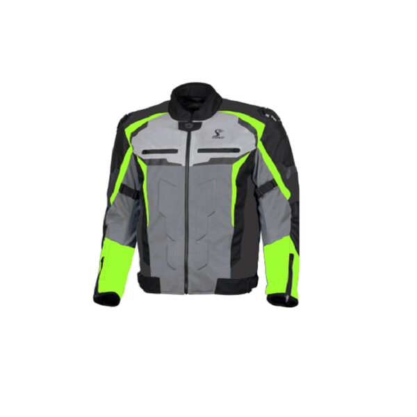 Comprehensive Front Views of the Textile Jacket SS-544 by Sambly Sports