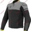 zoomed front view of the Motorbike Textile Jacket SS-504 by Sambly Sports