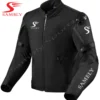 Front view of the Motorbike Racing Textile Jacket SS-519 by Sambly Sports