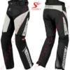 Front and Back View of the Motorbike Textile Pants SS-601 by Sambly Sports