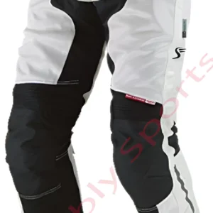 Front View of the Motorbike Textile Pants SS-605 by Sambly Sports