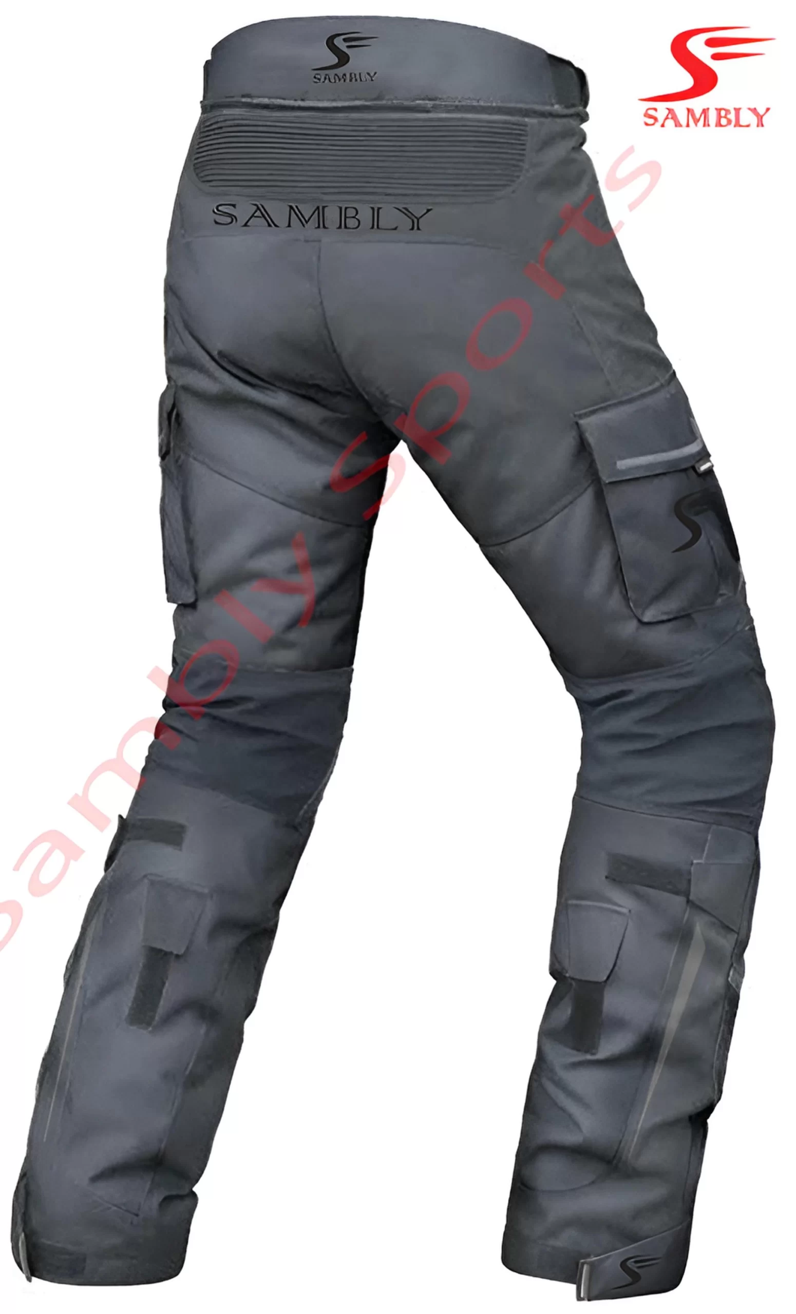Back View Motorbike Textile Pants SS-609 by Sambly Sports