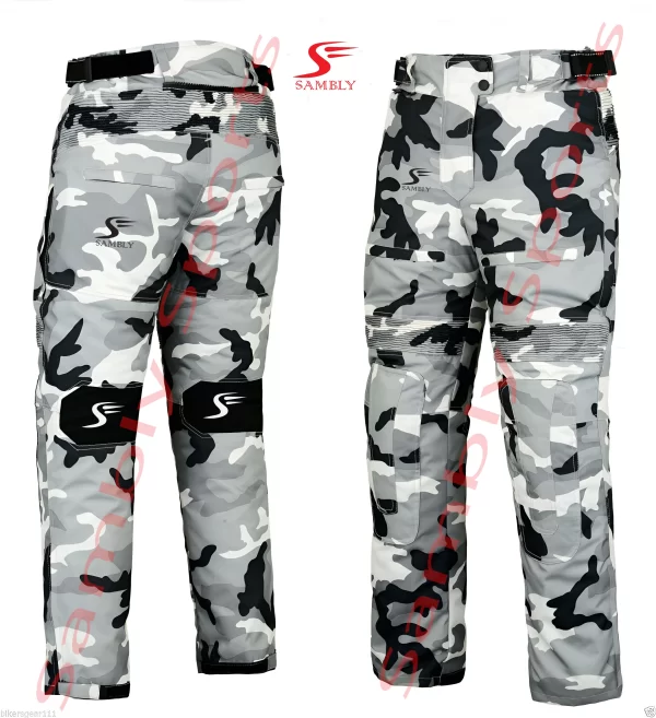 Front and Back View Textile Pants SS-615 by Sambly Sports
